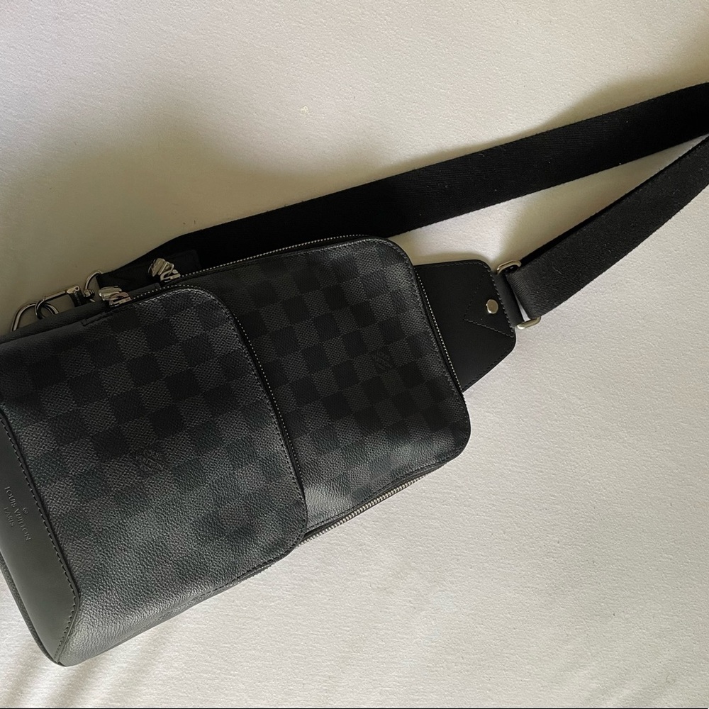 Louis Vuitton Damier Graphite Avenue Sling backpack